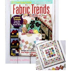 Fabric Trends Quilters Magazine Spring 2009 Quilts Sewing Patterns